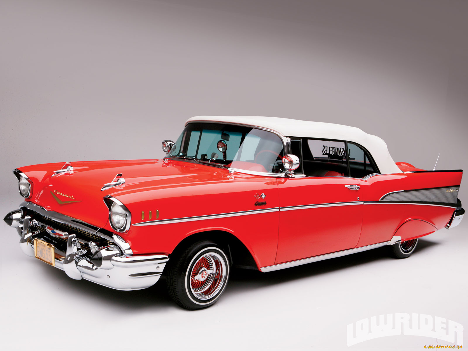 1957, chevy, bel, air, convertible, , chevrolet, lowrider